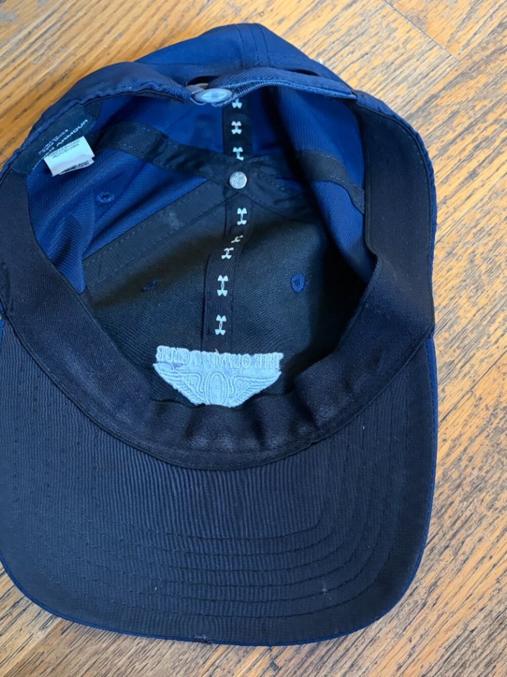Under Armour The Olympic Club Golf Hat One Size Navy Adjustable Back - Picture 6 of 9